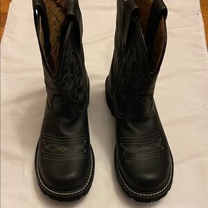 Ariat FATBABY Black Western Boots